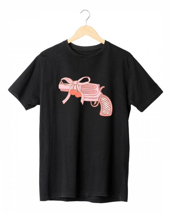 T-Shirt Pink Gun
